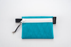 TRAIL ZIP WALLET mini II / X-TeelGreen x White