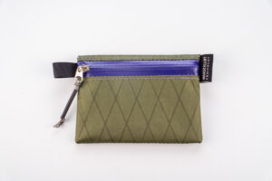 TRAIL ZIP WALLET mini II / X-Olive x Purple